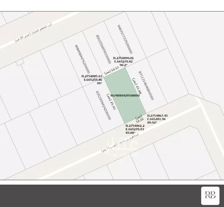 أرض للبيع في شارع عيسى بن علي الكحال, حي النرجس, مدينة الرياض, منطقة الرياض صورة 3