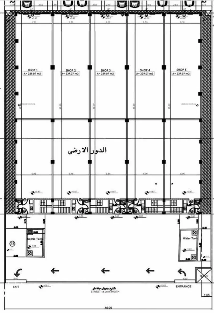 محل للإيجار في شارع طريق الخليج, حي الشاطئ الشرقي, مدينة الدمام, المنطقة الشرقية صورة 4