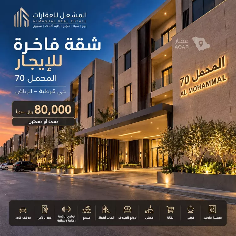 شقة للإيجار في شارع ابن ابي حفصه, حي قرطبة, مدينة الرياض, منطقة الرياض