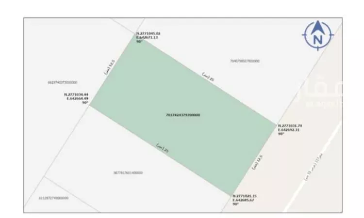 أرض للبيع في شارع 7573816, حي الخير, مدينة الرياض, منطقة الرياض صورة 2