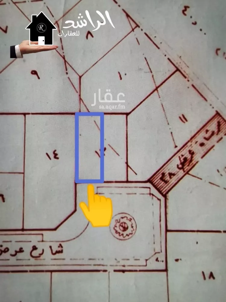 أرض للبيع في شارع عبدالقادر بن محمد, حي السلام, مدينة عنيزه, منطقة القصيم