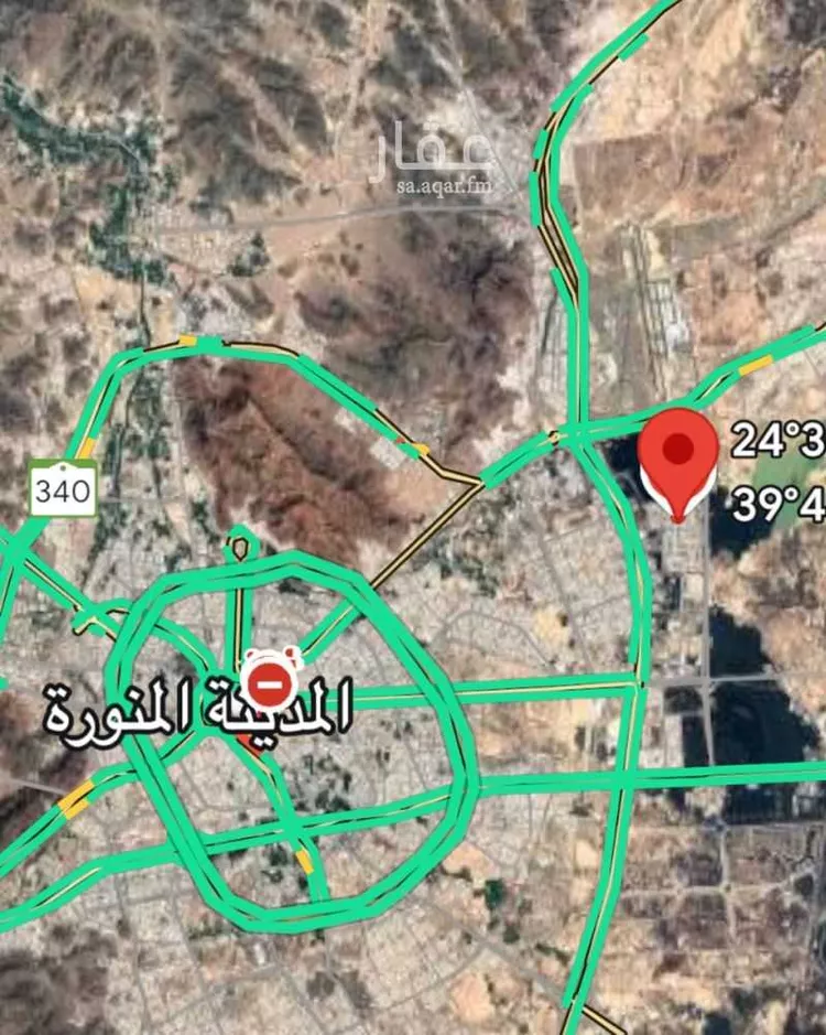 أرض للبيع في شارع ربعي ابن عمرو الانصاري, حي العاقول, مدينة المدينه المنوره, منطقة المدينة المنورة صورة 4