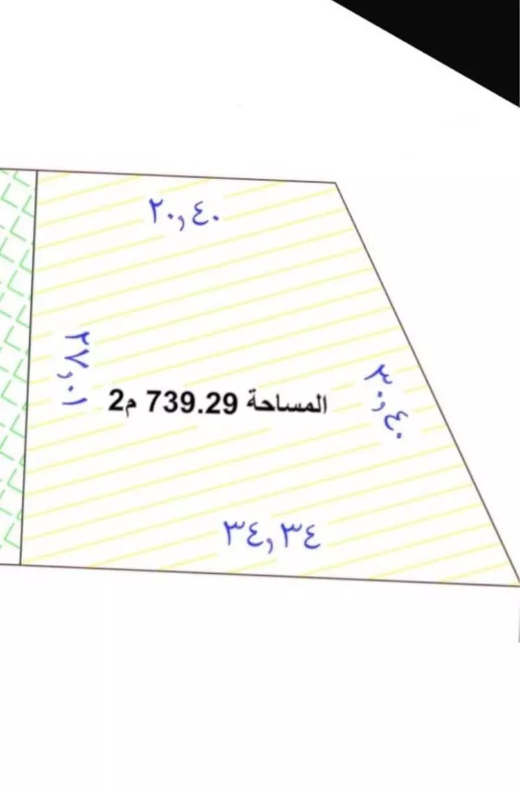 Land for Sale in Riyadh Al Aziziyah صورة 2