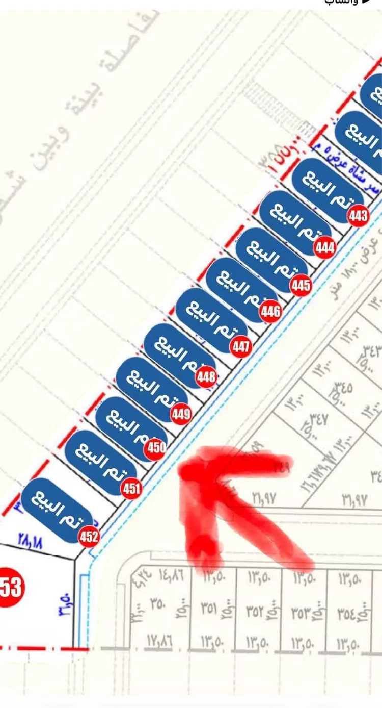 أرض للبيع في حي الباطن, مدينة بريدة, منطقة القصيم