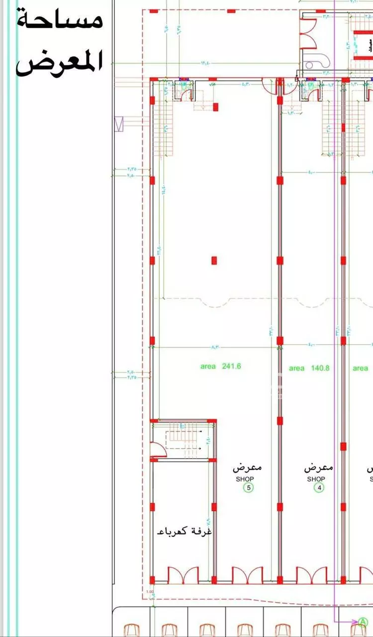 محل للإيجار في شارع خريص الفرعي, حي النهضة, مدينة الرياض, منطقة الرياض