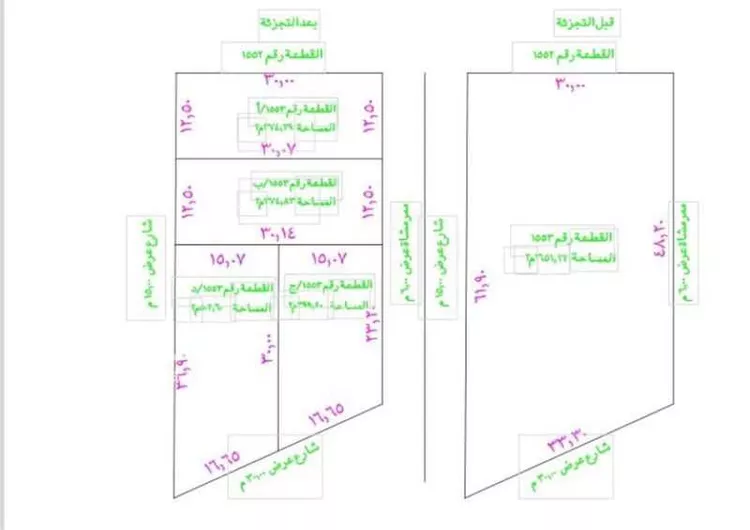 أرض للبيع في شارع محمد ابي جعفر ، حي اليرموك ، الخرج ، الخرج