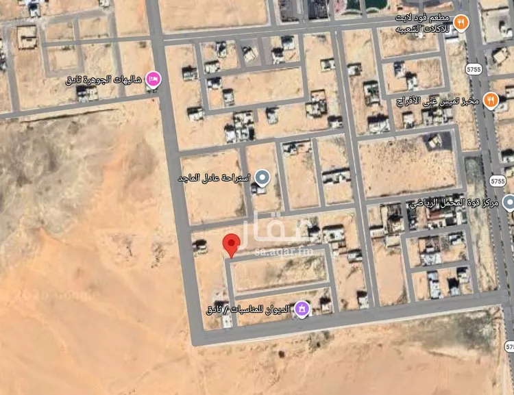 أرض للبيع في شارع مصعب بن شيبة, حي الجامعة, مدينة ثادق, منطقة الرياض