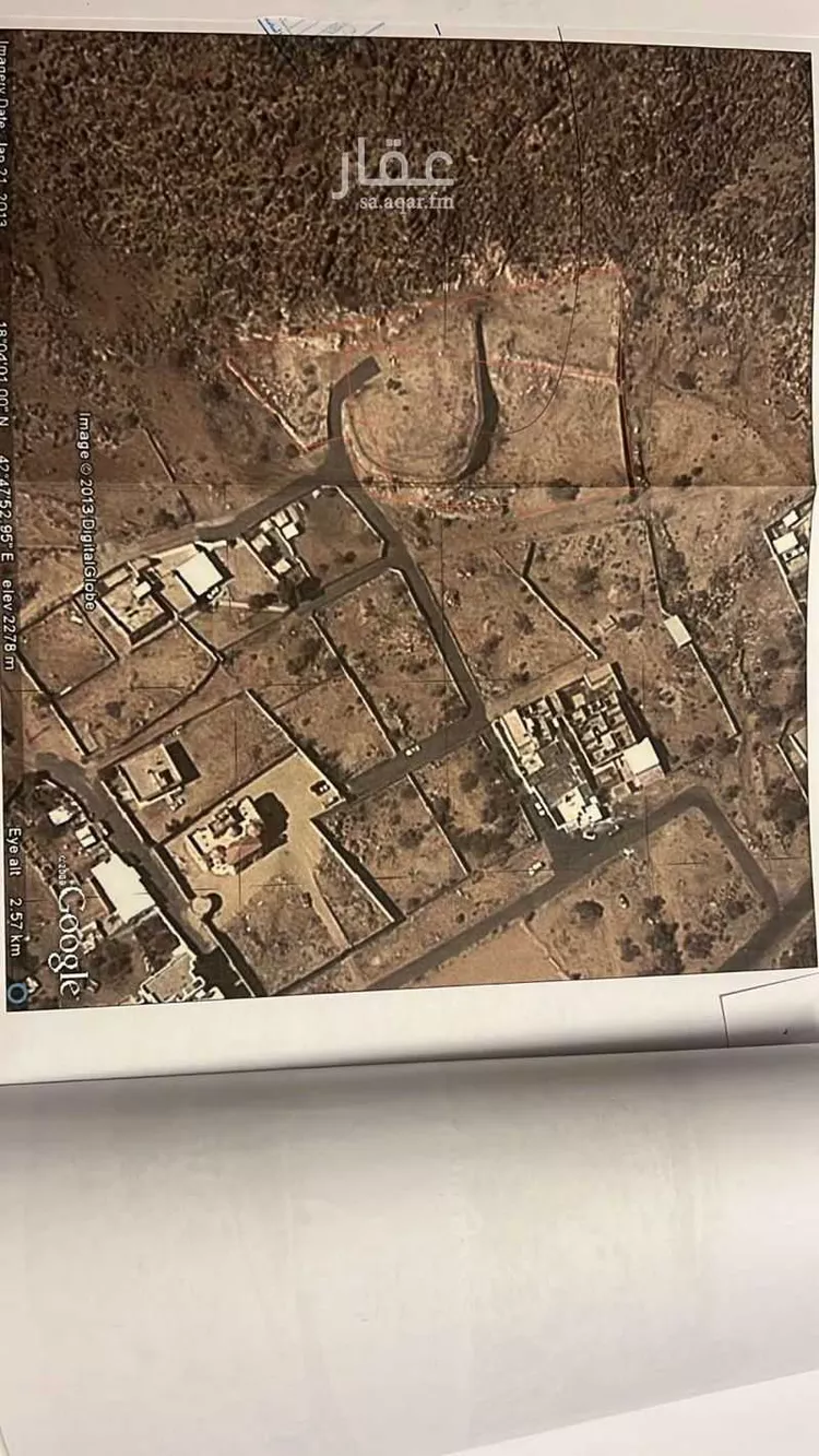أرض للبيع في حي الصفاء, مدينة احد رفيدة - الواديين, منطقة عسير