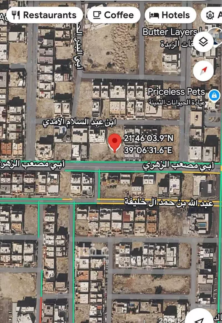 أرض للبيع في شارع ابي مصعب الزهري, حي الشراع, مدينة جدة, منطقة مكة المكرمة