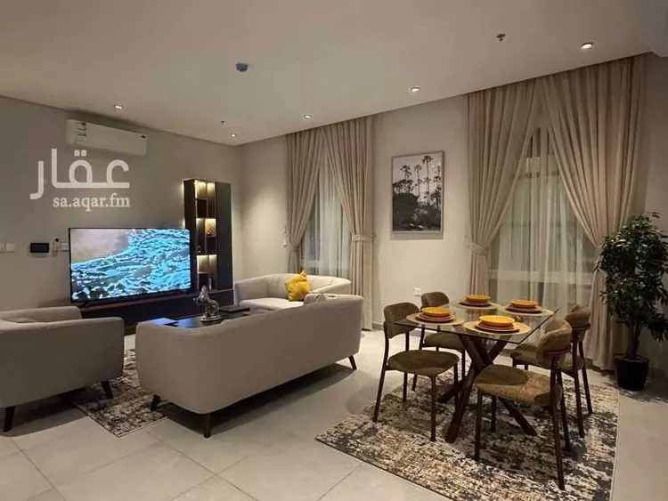 شقة مفروشة للحجز في شارع الأمير يزيد بن عبدالله بن عبدالرحمن ، حي الملقا ، الرياض ، منطقة الرياض