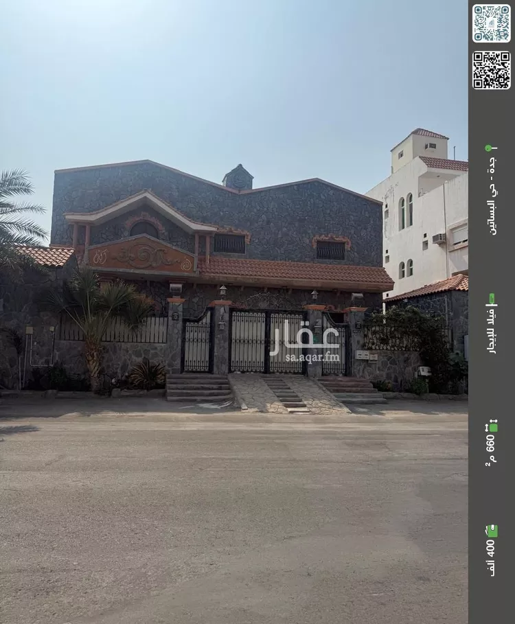 فيلا للإيجار في شارع اسماعيل بن كثير, حي البساتين, مدينة جدة, منطقة مكة المكرمة