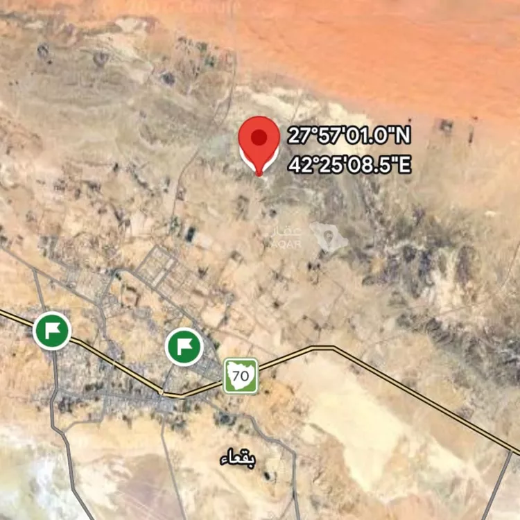 أرض للبيع في حي ج6, مدينة بقعاء, منطقة حائل