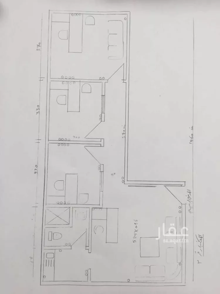 مكتب تجاري للإيجار في شارع التاسع, حي السوق, مدينة الدمام, المنطقة الشرقية صورة 2