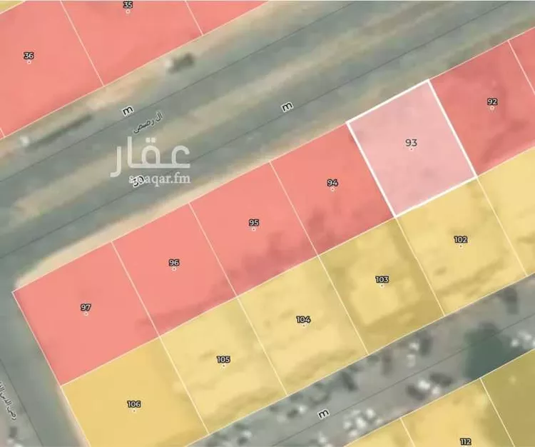 أرض للبيع في شارع رصيص, حي العزيزية, مدينة الرياض, منطقة الرياض صورة 2