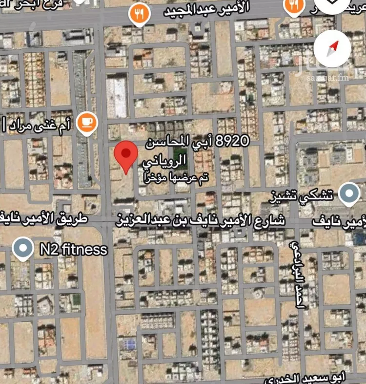 أرض للبيع في شارع أبي المحاسن الروياني, حي الشراع, مدينة جدة, منطقة مكة المكرمة