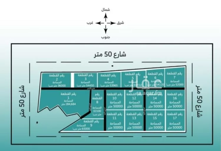 Land for Sale in Al Kharj New Industrial Area صورة 4