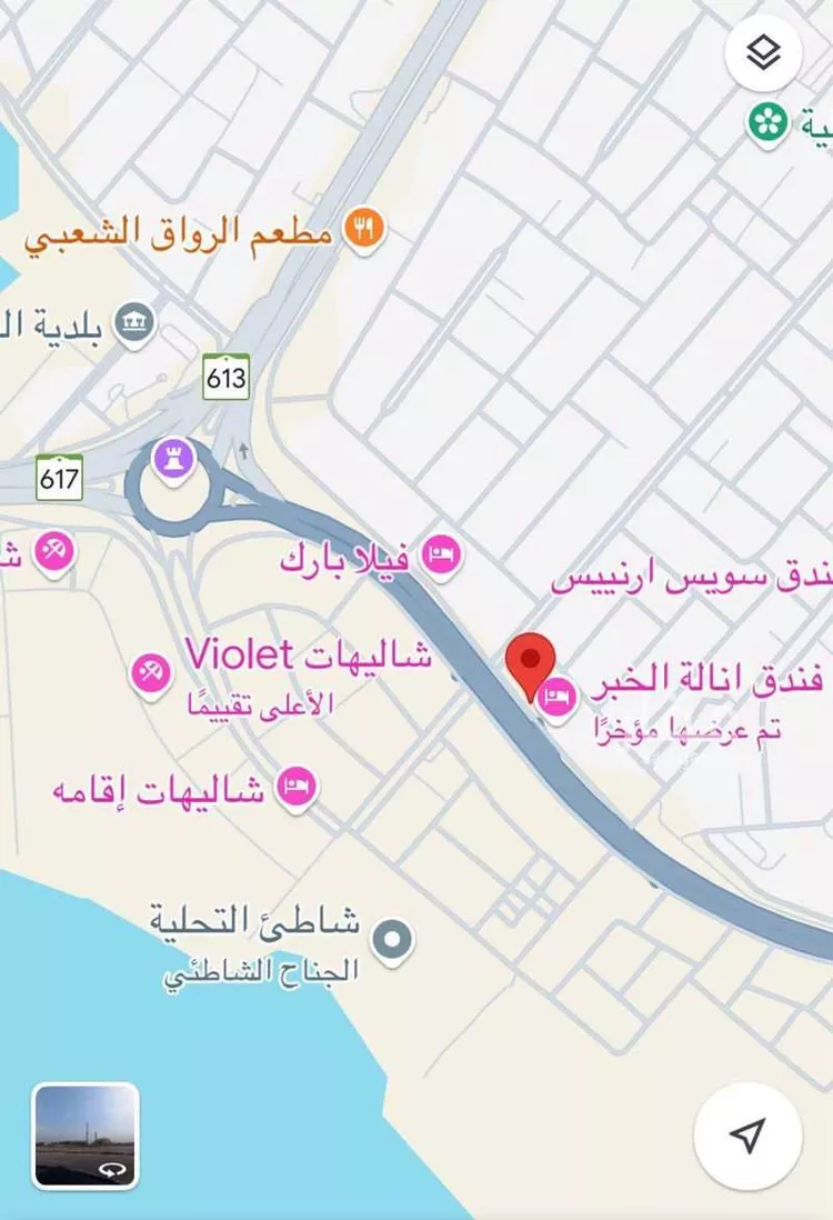 أرض للإيجار في شارع طريق الملك فهد بن عبدالعزيز, حي التحلية, مدينة الخبر, المنطقة الشرقية
