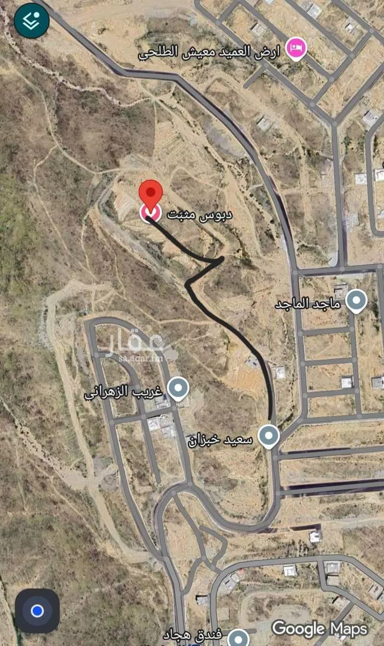 أرض للبيع في شارع (حي ج5) 92 ، حي ج5 ، الباحة ، منطقة الباحة صورة 2
