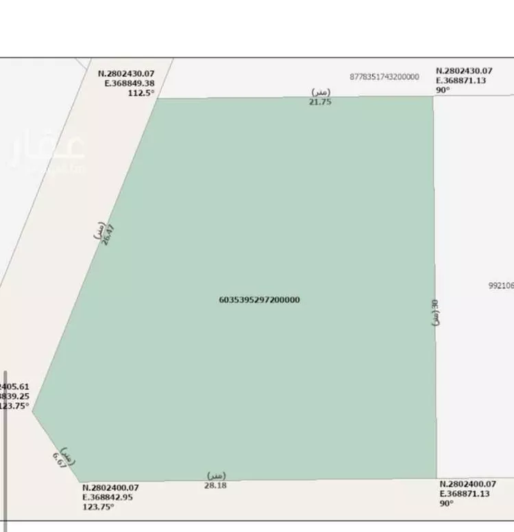 أرض للبيع في حي الرياض الثاني, مدينة الاحساء, المنطقة الشرقية صورة 3