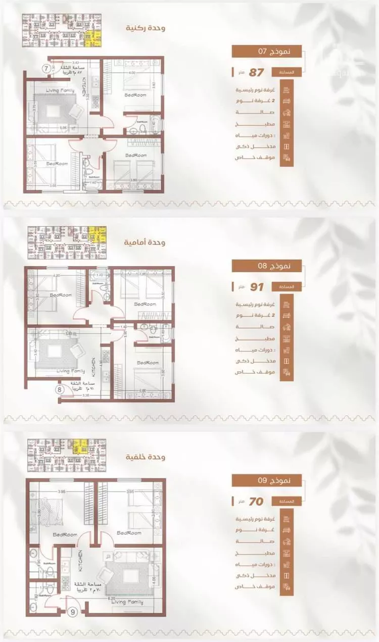 Apartment for Sale in Jeddah Al Hamra صورة 2