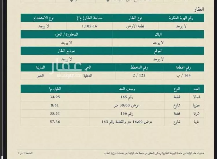 أرض للبيع في شارع ابو العباس الشاعر ، حي الكوثر ، الخبر ، الخبر صورة 2