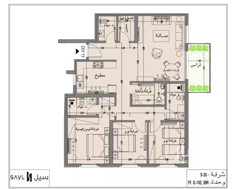 شقة للإيجار في شارع علقمة بن وائل, حي النرجس, مدينة الرياض, منطقة الرياض صورة 2