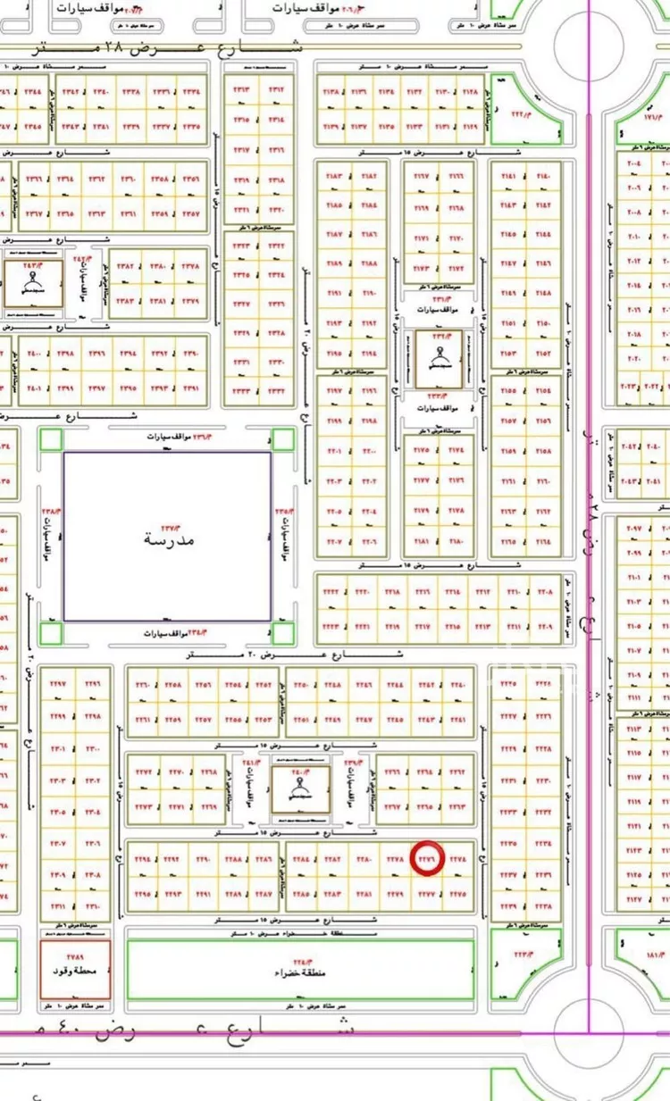 أرض للبيع في شارع الاسقع البكري, حي المستقبل, مدينة المجمعة, منطقة الرياض صورة 5