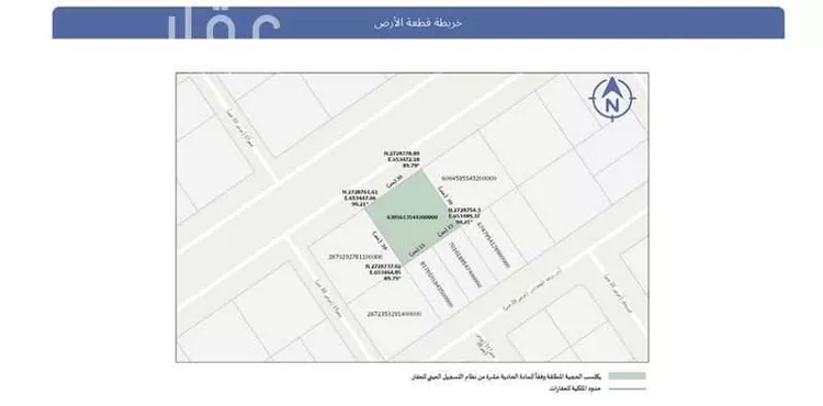 أرض للإيجار في شارع عمير بن سنان بن عرفطة, حي المهدية, مدينة الرياض, منطقة الرياض