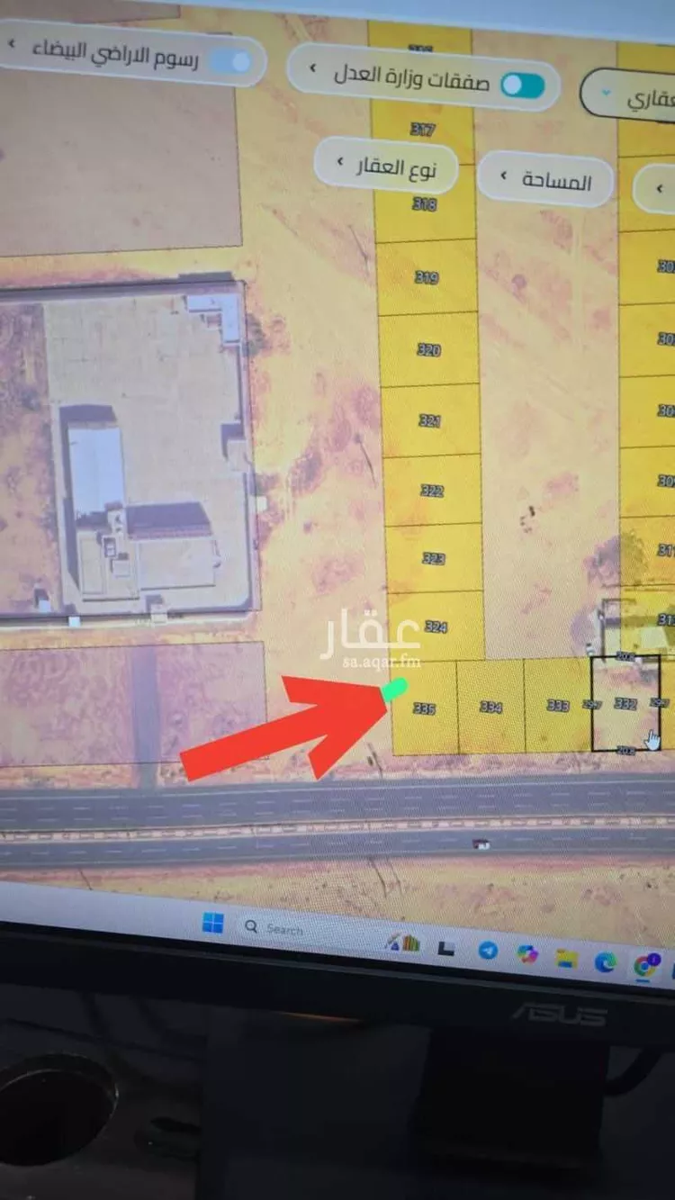 أرض للبيع في شارع طريق الملك فيصل بن عبدالعزيز, حي الواحة, مدينة الدوادمي, منطقة الرياض صورة 2