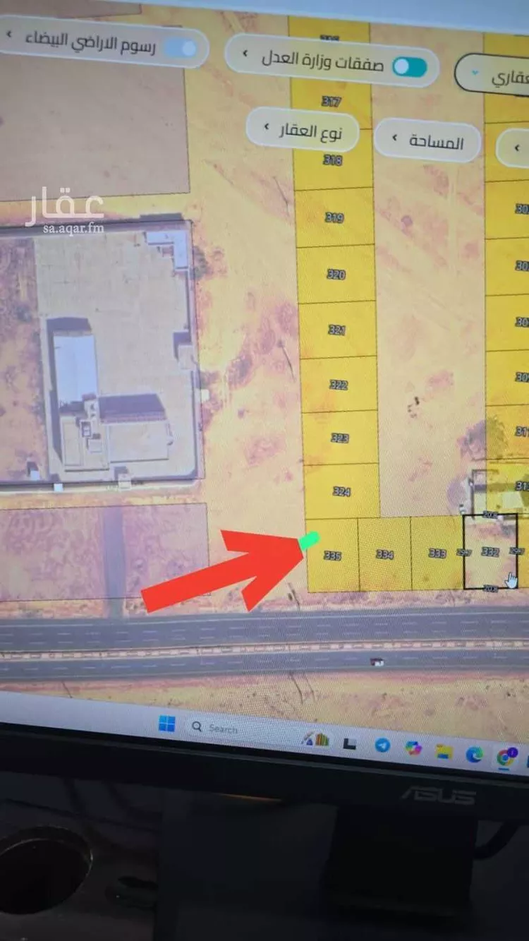 أرض للبيع في شارع جبلة الصدفي, حي أم الحمام الشرقي, مدينة الرياض, منطقة الرياض صورة 2