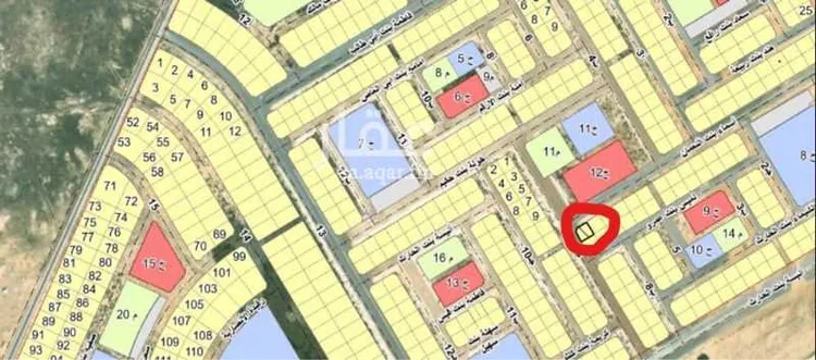 أرض للبيع في شارع قرطبه الثانية , حي حي قرطبة - بقيق, مدينة بقيق, المنطقة الشرقية صورة 2