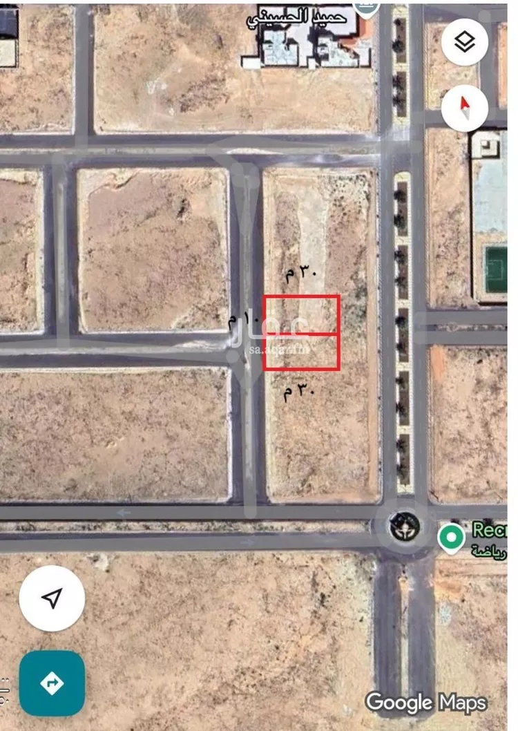 أرض للبيع في شارع الامير احمد بن عبدالعزيز, حي الكهفة, مدينة الكهفه, منطقة حائل