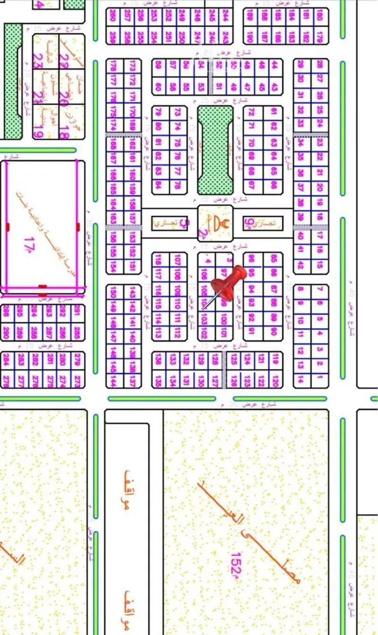 أرض للبيع في شارع الجبهان 93, حي الجبهان, مدينة رفحاء, منطقة الحدود الشماليه صورة 2