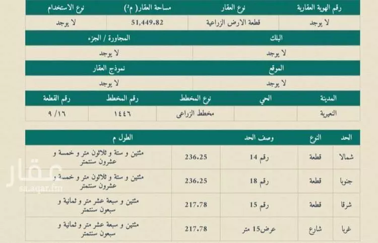 مزرعة للبيع في حي مشروع المنديل, مدينة مشروع المنديل, المنطقة الشرقية صورة 2