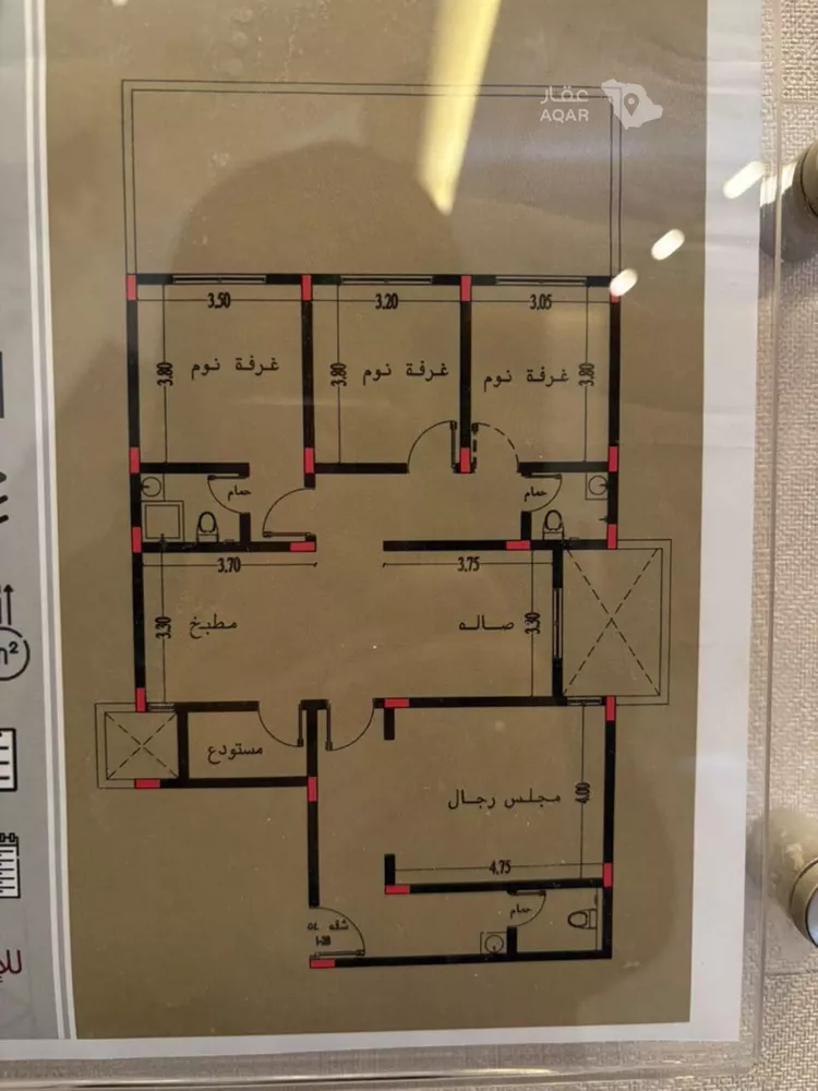 شقة للإيجار في شارع ابن وهب القرشي, حي الرمال, مدينة الرياض, منطقة الرياض