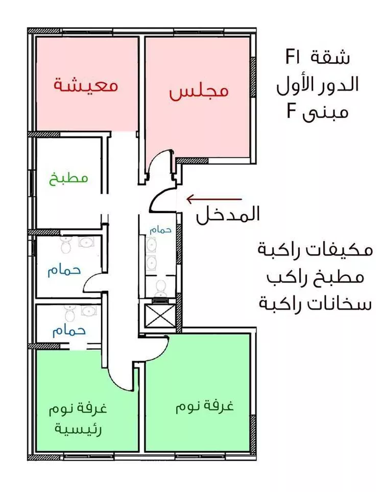 شقة للإيجار في شارع المناهج, حي النهضة, مدينة جدة, منطقة مكة المكرمة 15