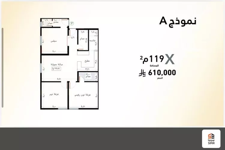 شقة للبيع في شارع ابو جبره بن الحصين, حي النعيم, مدينة جدة, منطقة مكة المكرمة صورة 3