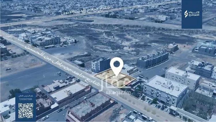 أرض للبيع في شارع الحارث ابن بدل السعدي, حي السد, مدينة المدينه المنوره, منطقة المدينة المنورة