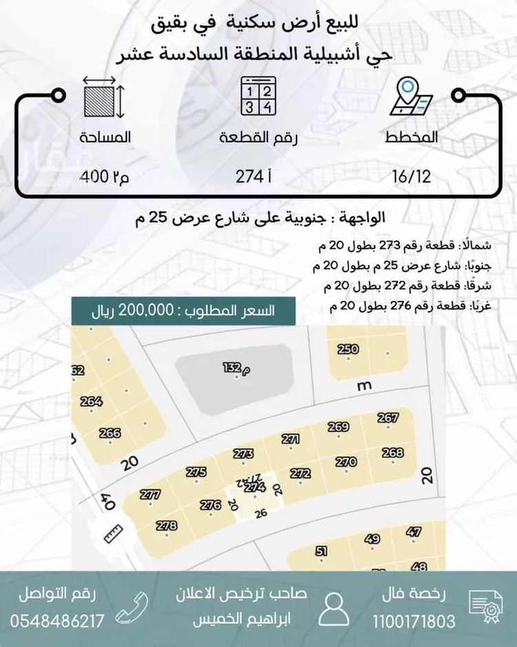 Land for Sale in Buqayq Ishbiliyah