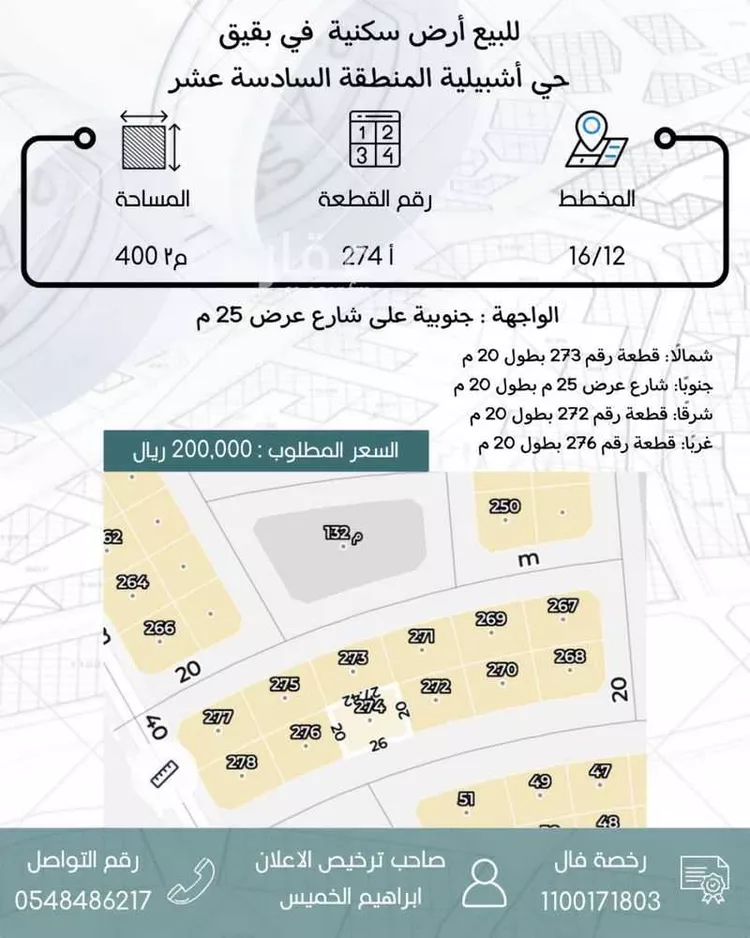 Land for Sale in Buqayq Ishbiliyah