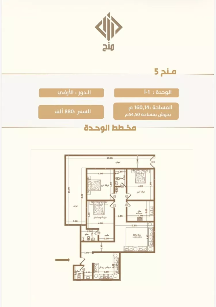 شقة للبيع في شارع كراتشي, حي ظهرة لبن, مدينة الرياض, منطقة الرياض 12