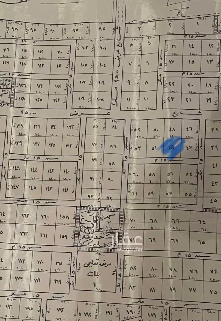 أرض للبيع في شارع لبب 31, حي لبب, مدينة حريملاء, منطقة الرياض