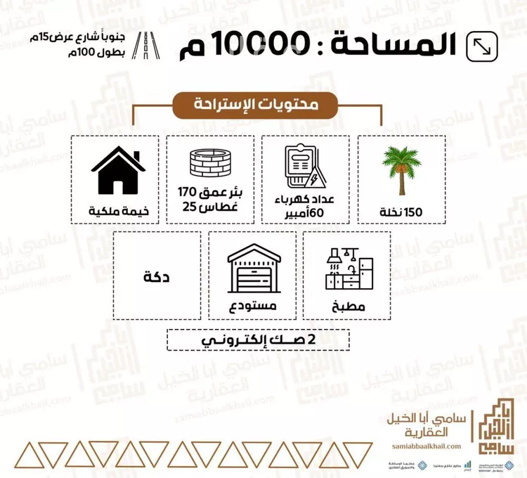 استراحة للبيع في شارع الصناعية 17, حي الصناعية, مدينة البكيرية, منطقة القصيم صورة 2