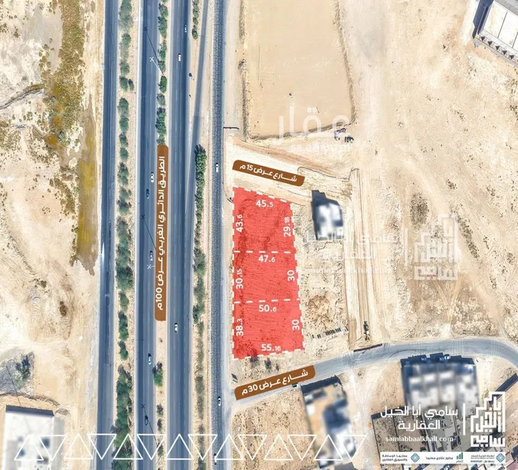 أرض للبيع في شارع الدائري الشمالي , حي النخيل, مدينة بريدة, منطقة القصيم صورة 3