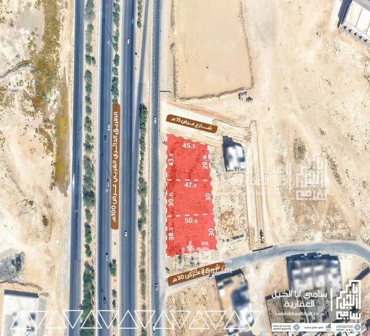أرض للبيع في شارع الدائري الشمالي , حي النخيل, مدينة بريدة, منطقة القصيم صورة 3