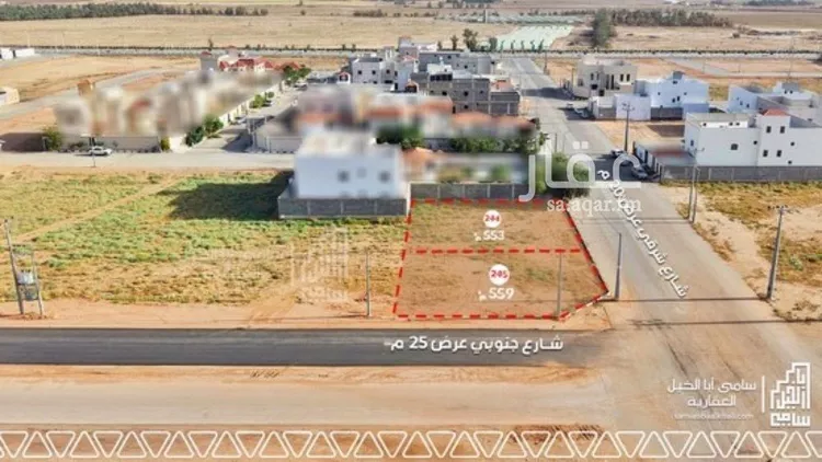 أرض للبيع في شارع الارقم ابن ابي الارقم, حي الحي الشمالي, مدينة الفويلق, منطقة القصيم صورة 3