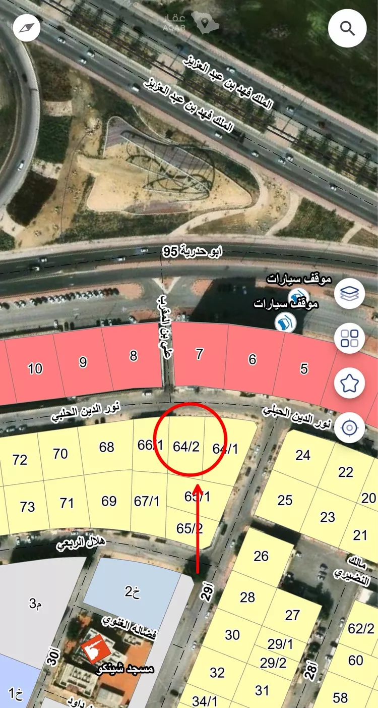 أرض للبيع في شارع هلال الربعي, حي المنار, مدينة الدمام, المنطقة الشرقية