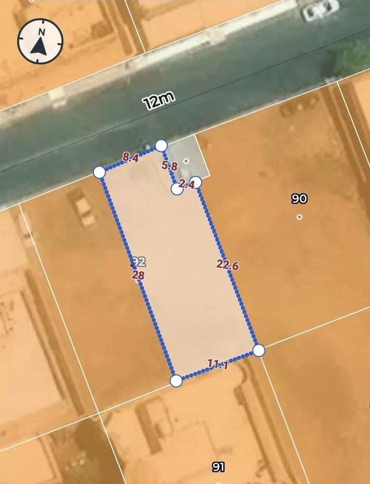 Land for Sale in Medina Al Matar