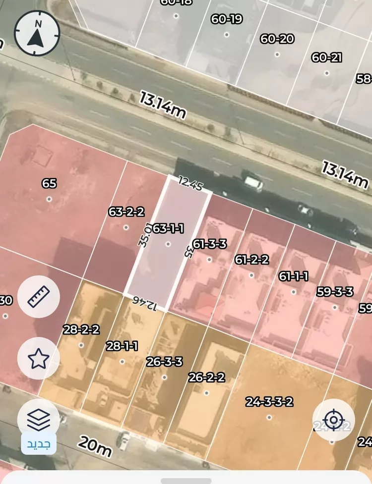 أرض للبيع في شارع جمهور ابن سفيان, حي الجماوات, مدينة المدينة المنورة, منطقة المدينة المنورة