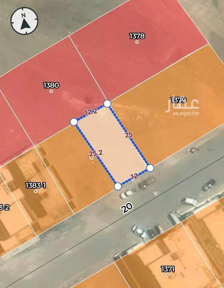 أرض للبيع في شارع بكير ابن الاخنس, حي كتانة, مدينة المدينة المنورة, منطقة المدينة المنورة 1 صورة